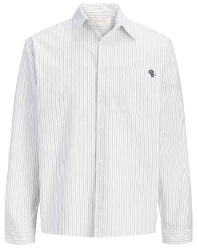 Jack & Jones - JORFrederiksberg Oxford Hemd - Snow White
